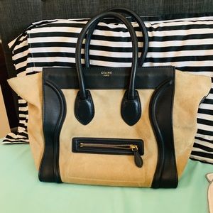 AUTHENTIC Celine Luggage Tote
